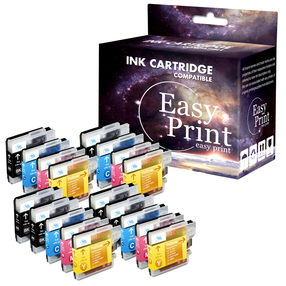 LOTE de cartuchos de tinta LC61 para Brother MFC-J265w MFC-J270w 490CW 250C J410w J415w - Imagen 15 de 19