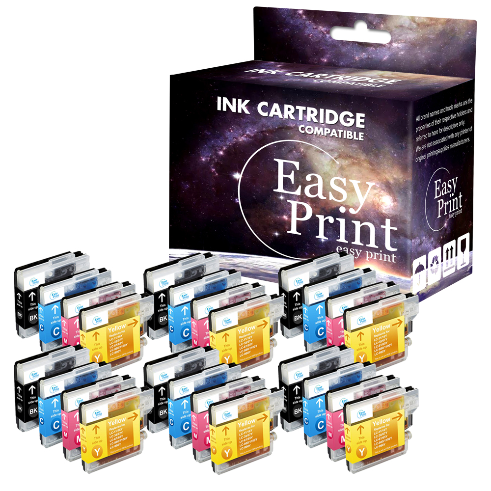 LOTE de cartuchos de tinta LC61 para Brother MFC-J265w MFC-J270w 490CW 250C J410w J415w - Imagen 19 de 19