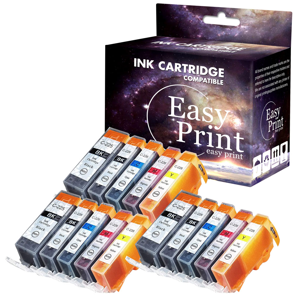 LOT PGI-225 CLI-226 Ink Cartridge for Pixma iP4820 MG5220 MX882 MX892 - Picture 9 of 12