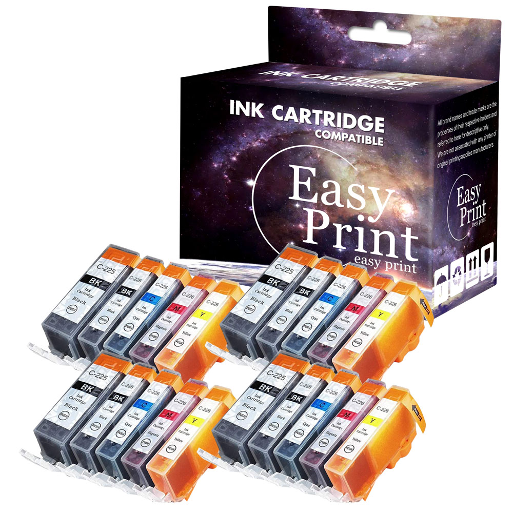 LOT PGI-225 CLI-226 Ink Cartridge for Pixma iP4820 MG5220 MX882 MX892 - Picture 10 of 12