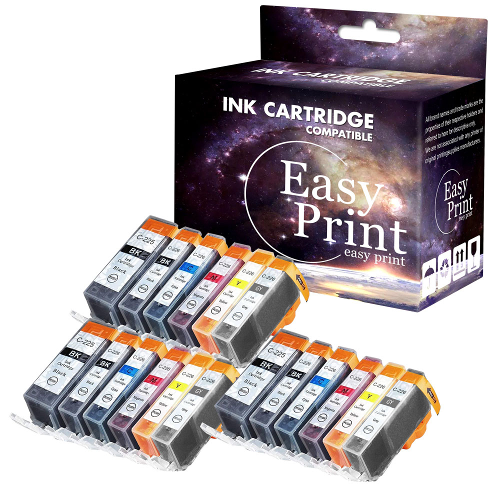 LOT PGI-225 CLI226 Ink Cartridge for Pixma MG6220 MG5220 MG5320 MG6120 - Picture 10 of 13