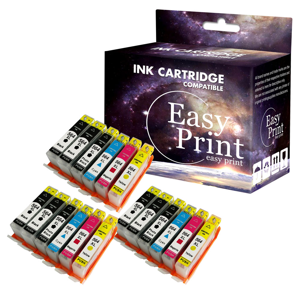 SET 564XL Tintenpatrone Ersatz für HP Photosmart 6510 6520 7510 7520 5520 5510 - Bild 13 von 14